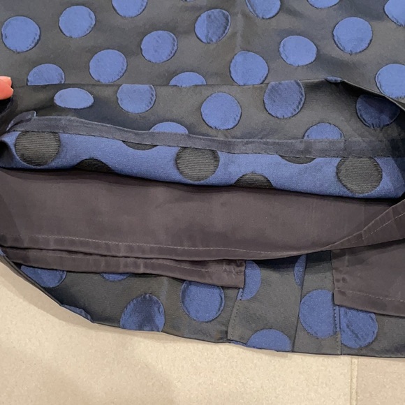 J Crew pencil skirt in dot brocade - Picture 7 of 16